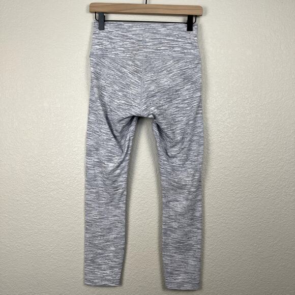 Lululemon Wunder Under Hi Rise 7/8 Tight Ice Gray Alpine White Heather Size 6 - Picture 5 of 13